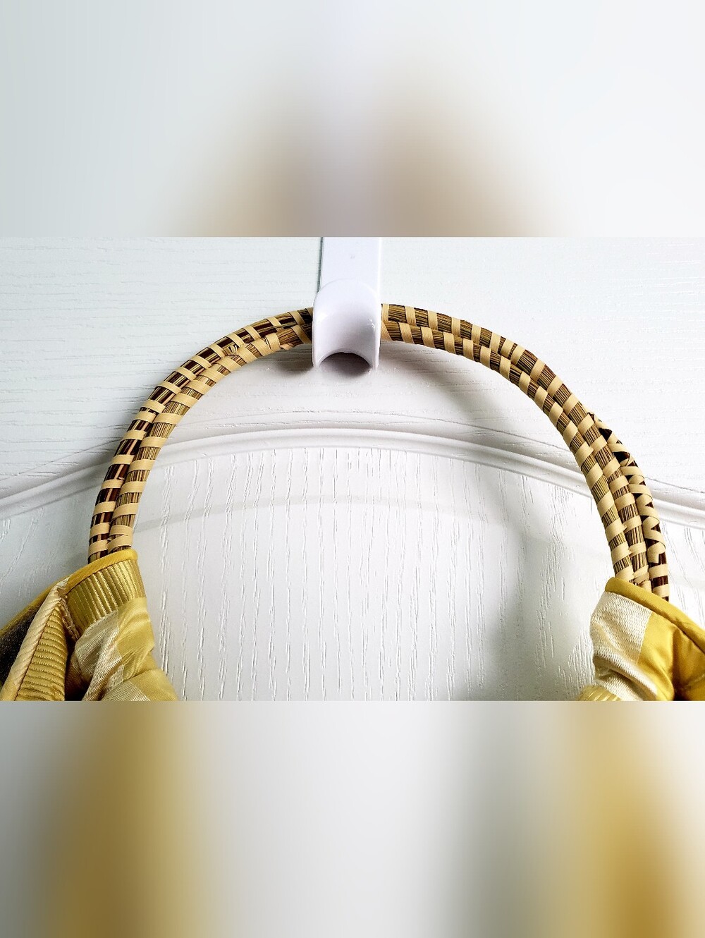 Charleston Carry 'Boho on Broad' Handbag – Sweetgrass & Belgian Linen, Excellent - Picture 6 of 9
